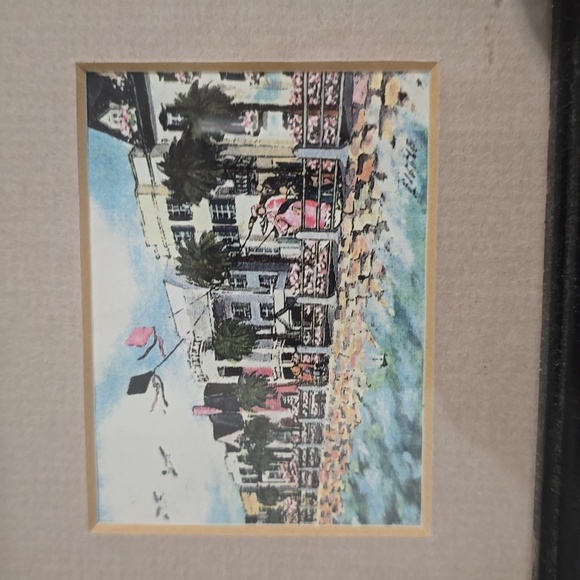 Vintage Signed Sunday Afternoon On The Battery By Bonnie Holden - Picture 10 of 16